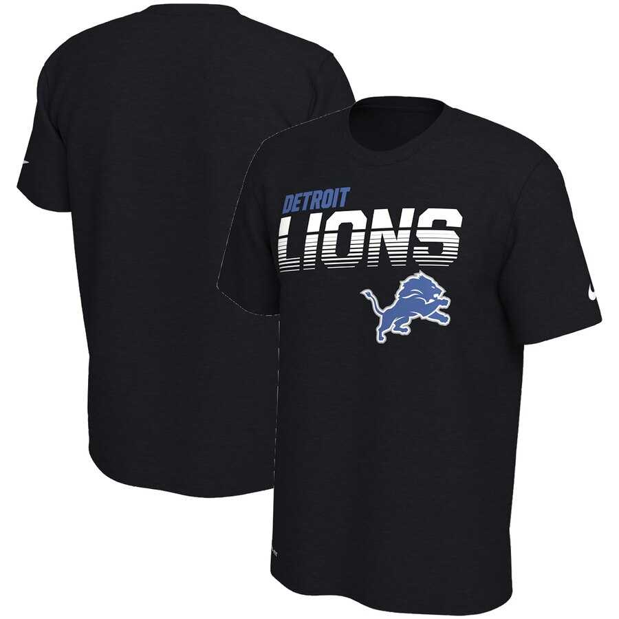Detroit Lions Nike Sideline Line of Scrimmage Legend Performance T-Shirt Black,We sell and wholesale Detroit Lions Nike Sideline Line of Scrimmage Legend Performance T-Shirt Black on line form chian!